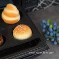 Eco-Friendly Food Grade Round Fondant Silicon Cake Molds